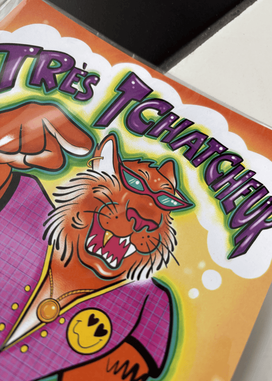 Affiche "Très Tchatcheur"