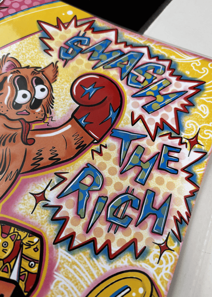 Affiche "Smash the rich"