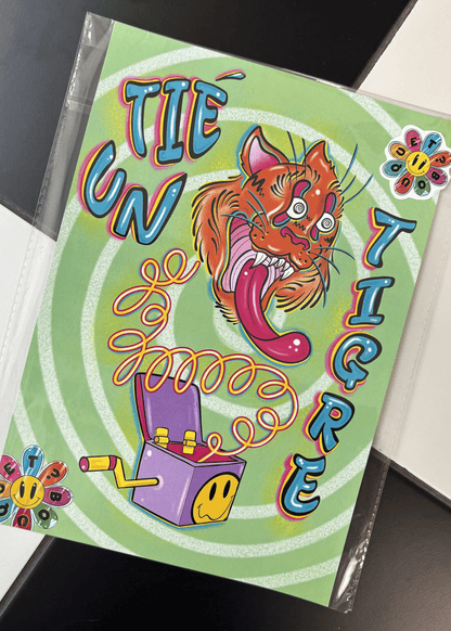 Affiche "Tié un tigre"